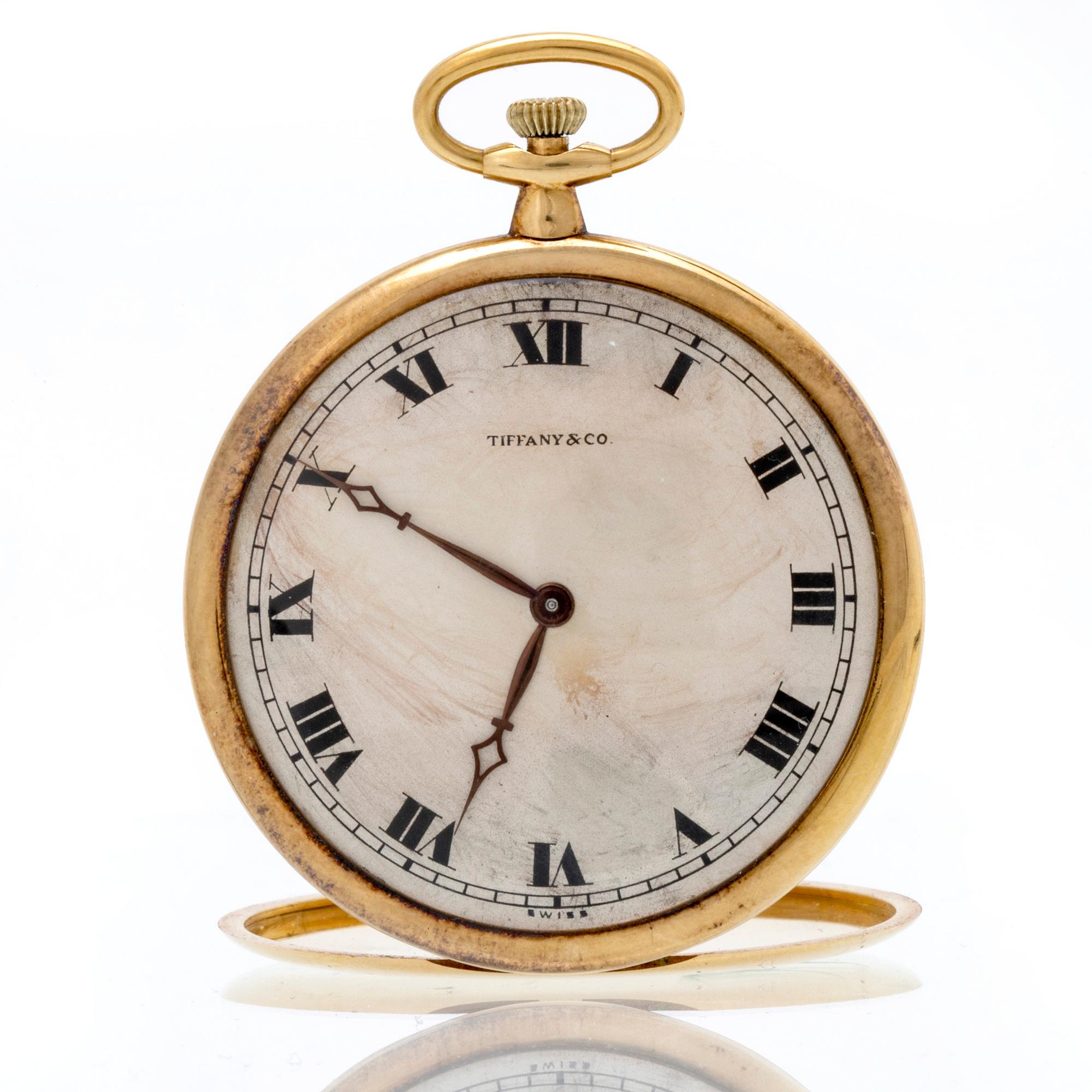 Touchon & Co för Tiffany & Co, fickur / frackur med chatelaine, 44,5 mm,