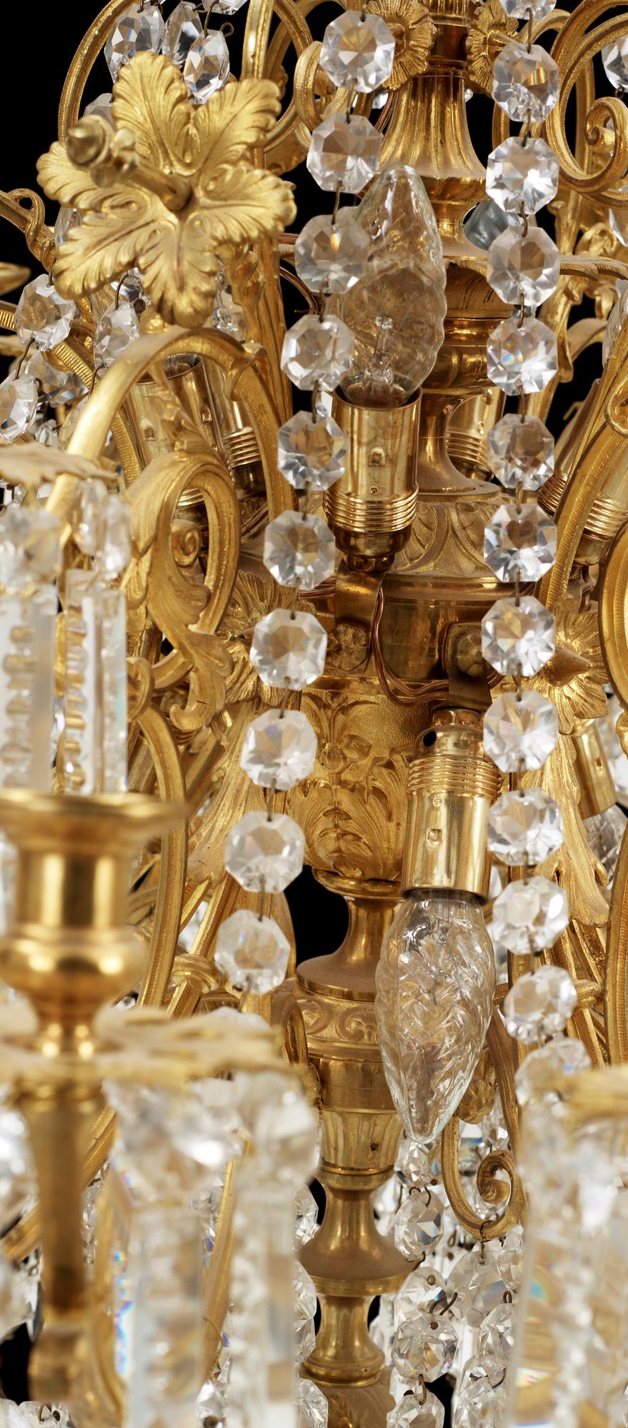 LJUSKRONA, oscariansk, sannolikt sent 1800-tal. H ca 130.