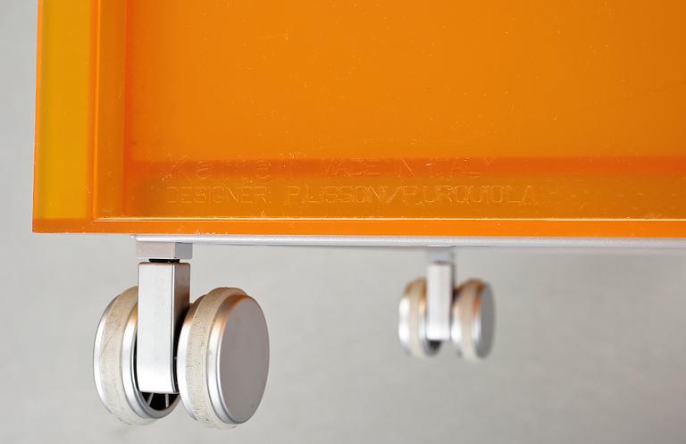 SIDOBORD, "One", Piero Lissoni för Kartell. 1990-tal.