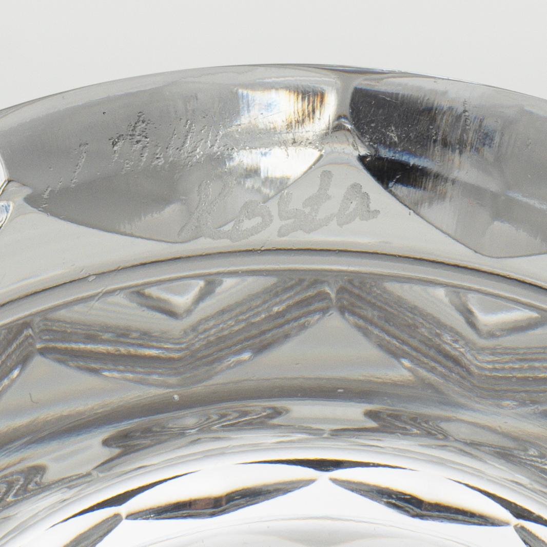 Göran Wärff, glasservis, 73 delar, "Prince", Kosta.