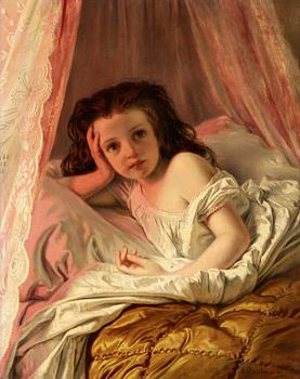 228. Sophie Anderson, Rosy morning.