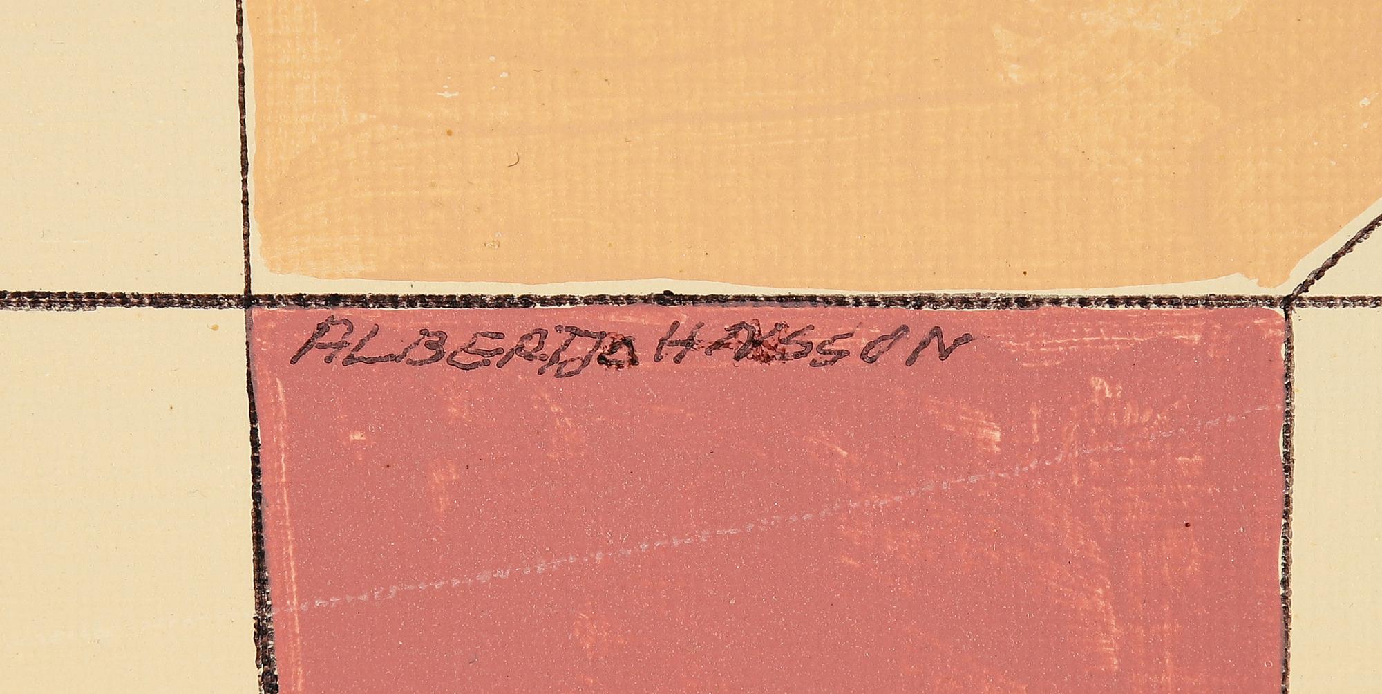 Albert Johansson, oil on canvas, signed.