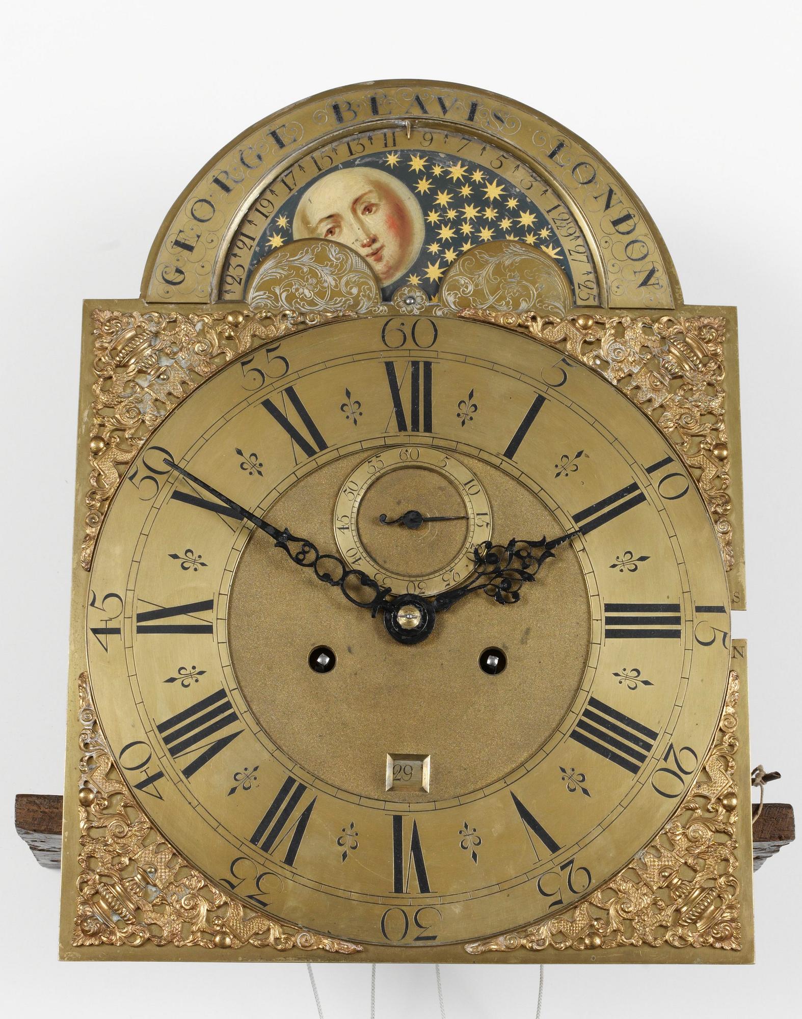 GOLVUR. England 1700/1800-tal.