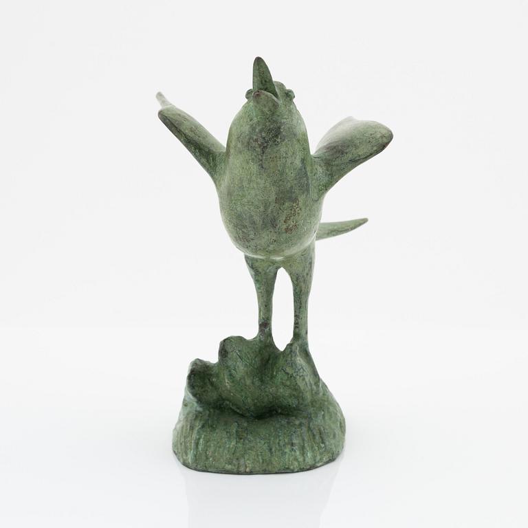 Carl Milles, after. A patinated bronze sculpture marked Millesgården.