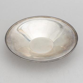 Erik Fleming, a silver bowl, Atelier Borgila, Stockholm 1945.