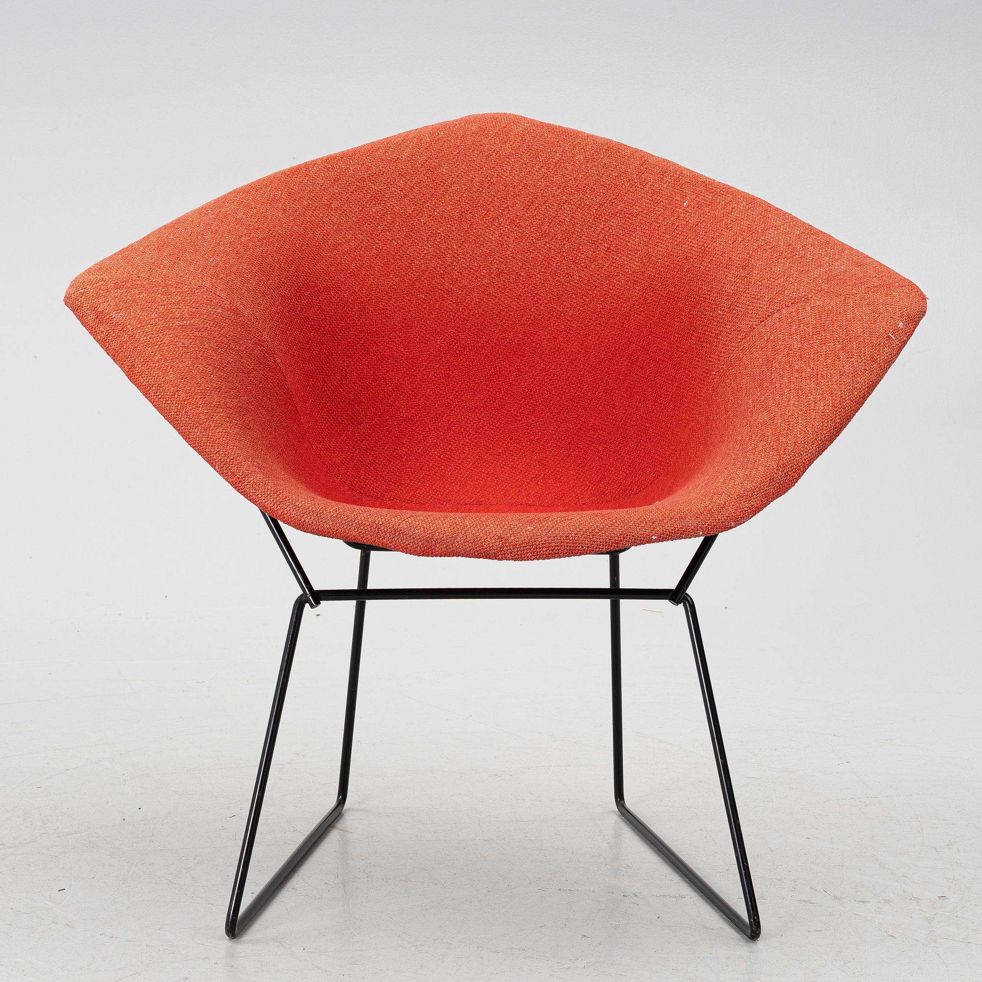 Harry Bertoia, fåtölj, "Diamond Chair".