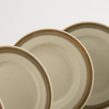 A 69-piece porcelain dinner service, Johann Haviland, Bavaria.