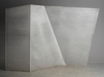 SKÄRMVÄGG, "Ice", blästrad akryl, M Claesson, E Koivosto och O Rune, Erik Lantz, Nybergs plast, 1999.