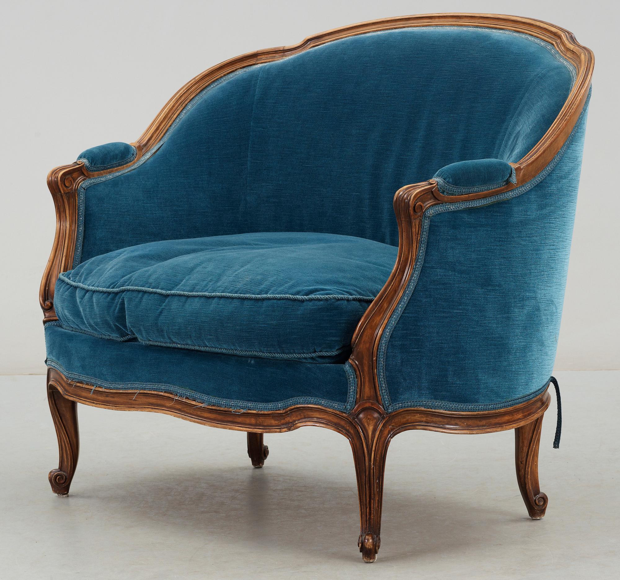 BERGÉRE, Louis XV-stil, tidigt 1900-tal.