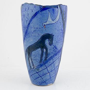 Kerstin Danielsson, vase, ceramic, signed.