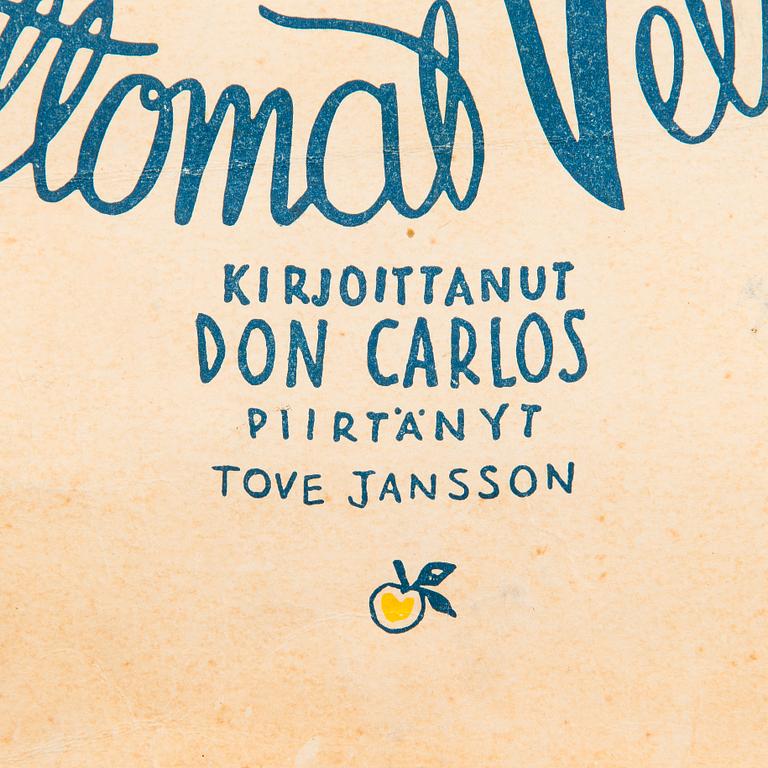 Tove Jansson, Don Carlos & Tove Jansson, vihko, "Vallattomat Veljekset".