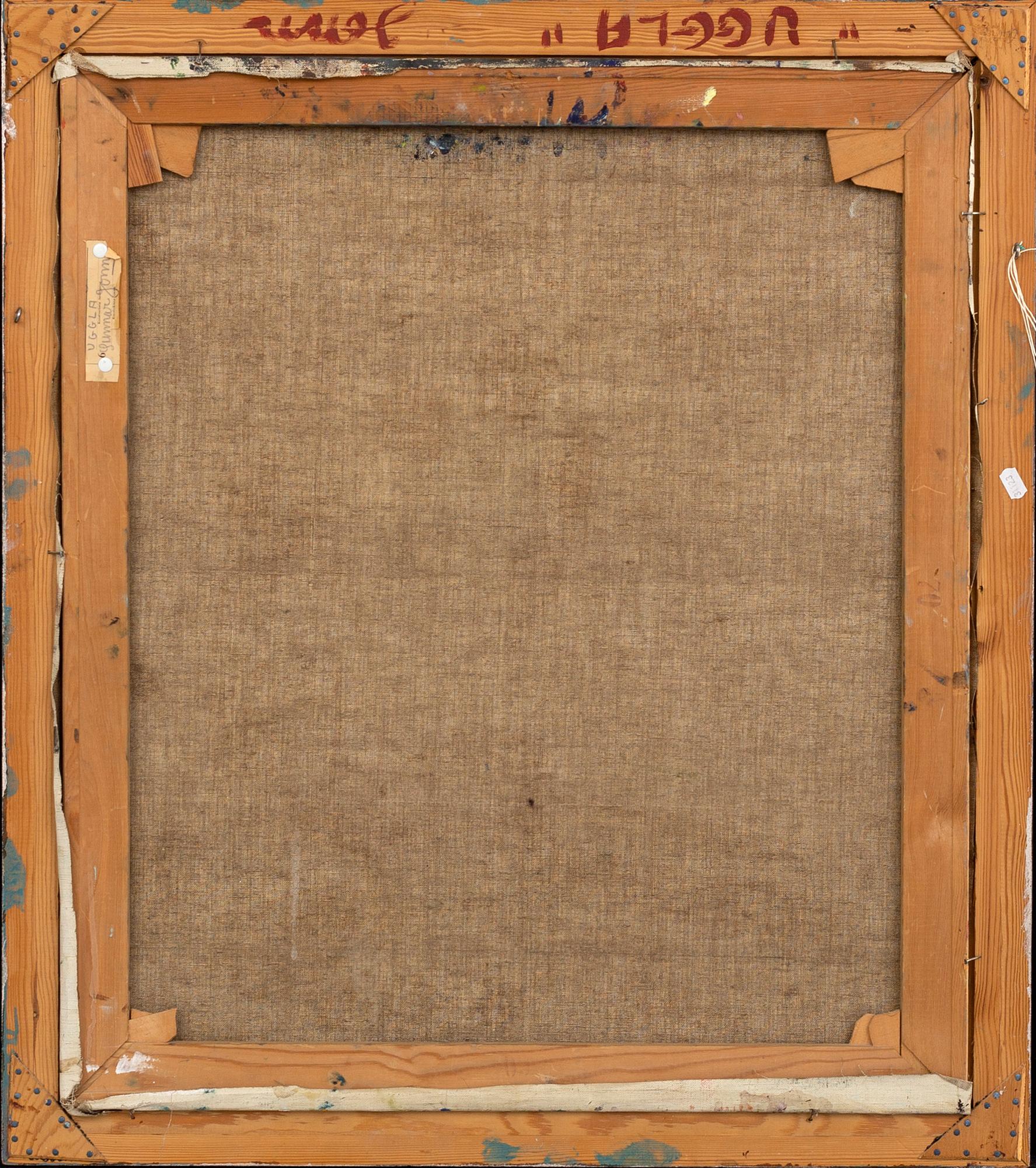 GUNNAR JONN, oil on canavs, signed and dated -58.