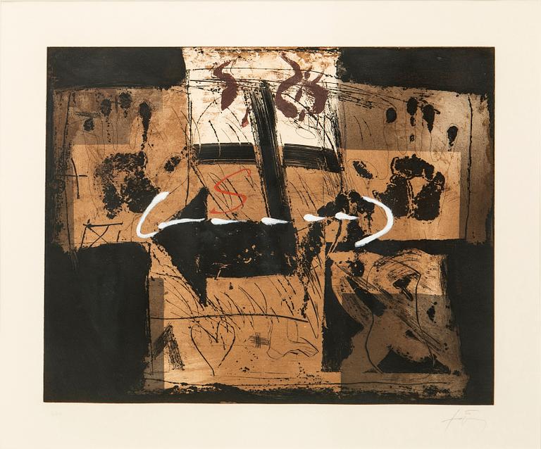 Antoni Tàpies, "Flecha", 1990.