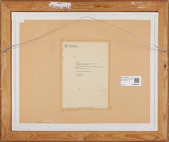 ERIC HALLSTRÖM, pastell, signerad.