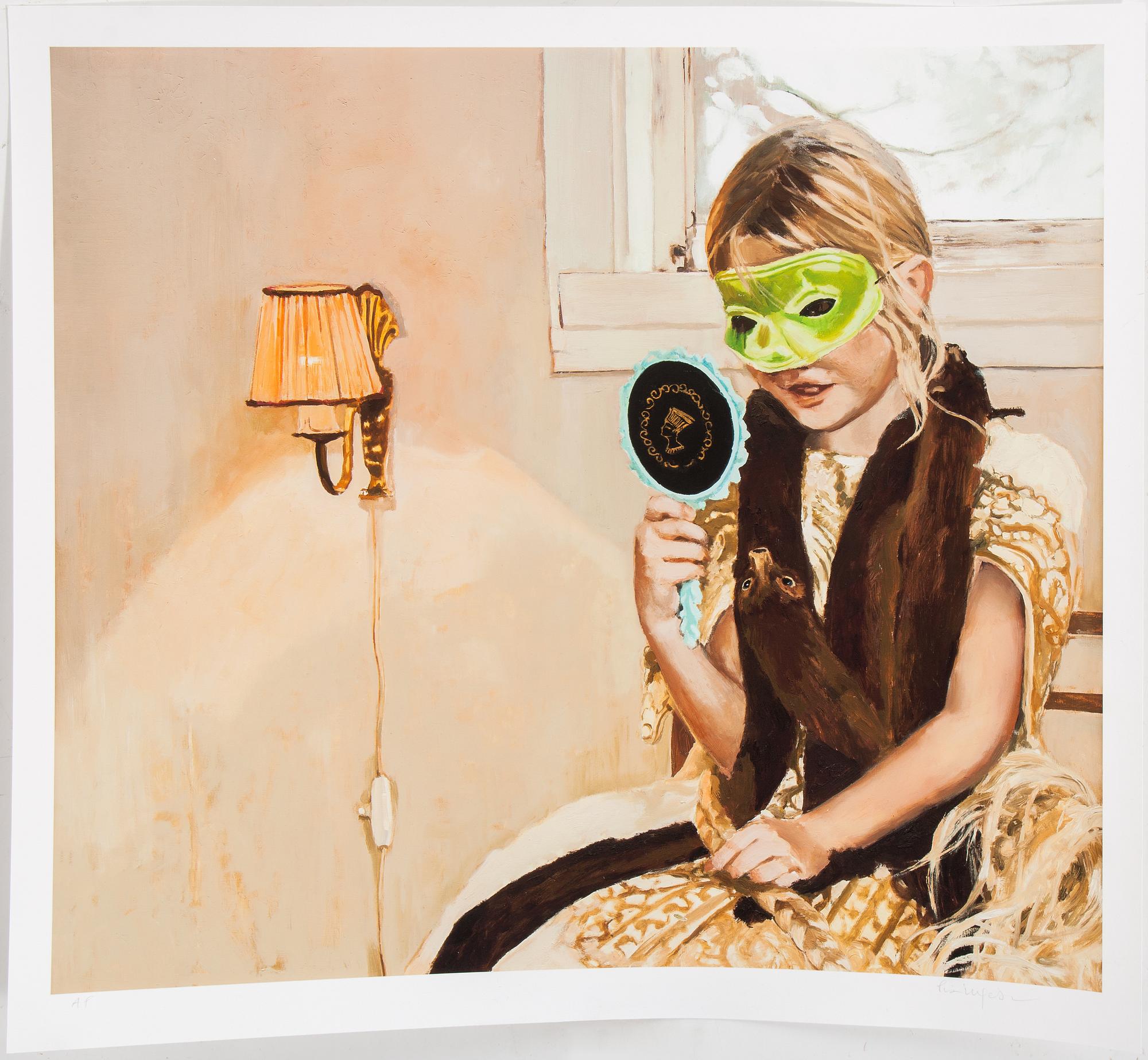 PIA INGELSE, gicléetryck, signerat Pia Ingelse, AP.