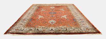 Carpet, Tabriz, old, c. 440 x 280 cm.