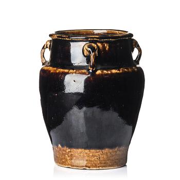 929. A brown glazed jar, Song dynasty (960-1279).