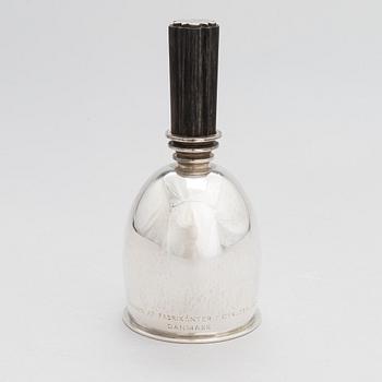 A sterling silver table bell, sterling silver, model 729, Georg Jensen Wendel A\S, Köpenhamn, Denmark 1945-51.