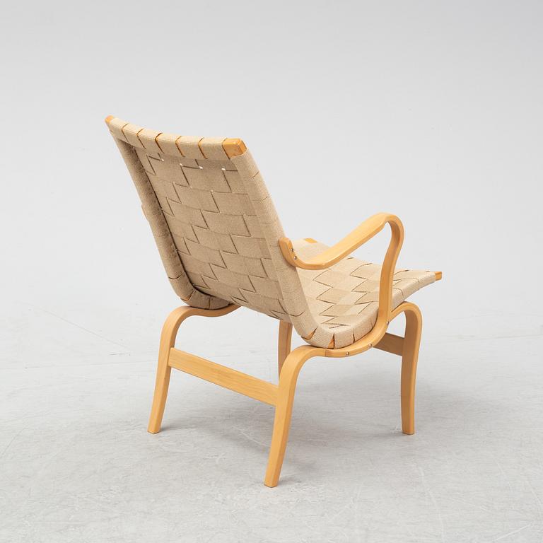 Bruno Mathsson, an 'Eva' beech eay chair, Dux.