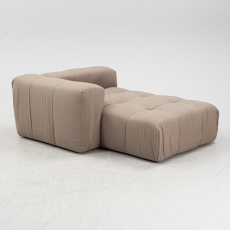 Schäslong, "Cecco Modular Sofa Lounge", Layered, samtida.