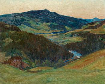 411. Richard Bergh, Landscape.