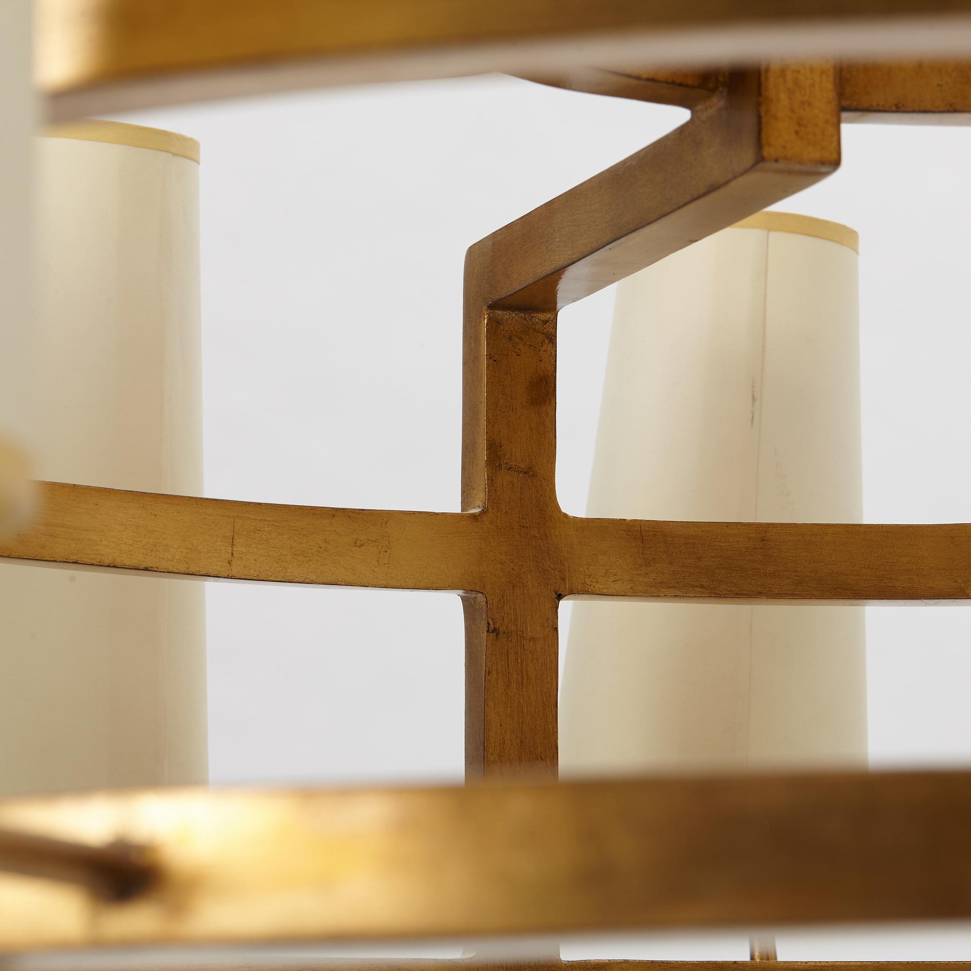 A chandelier, Tory Burch.