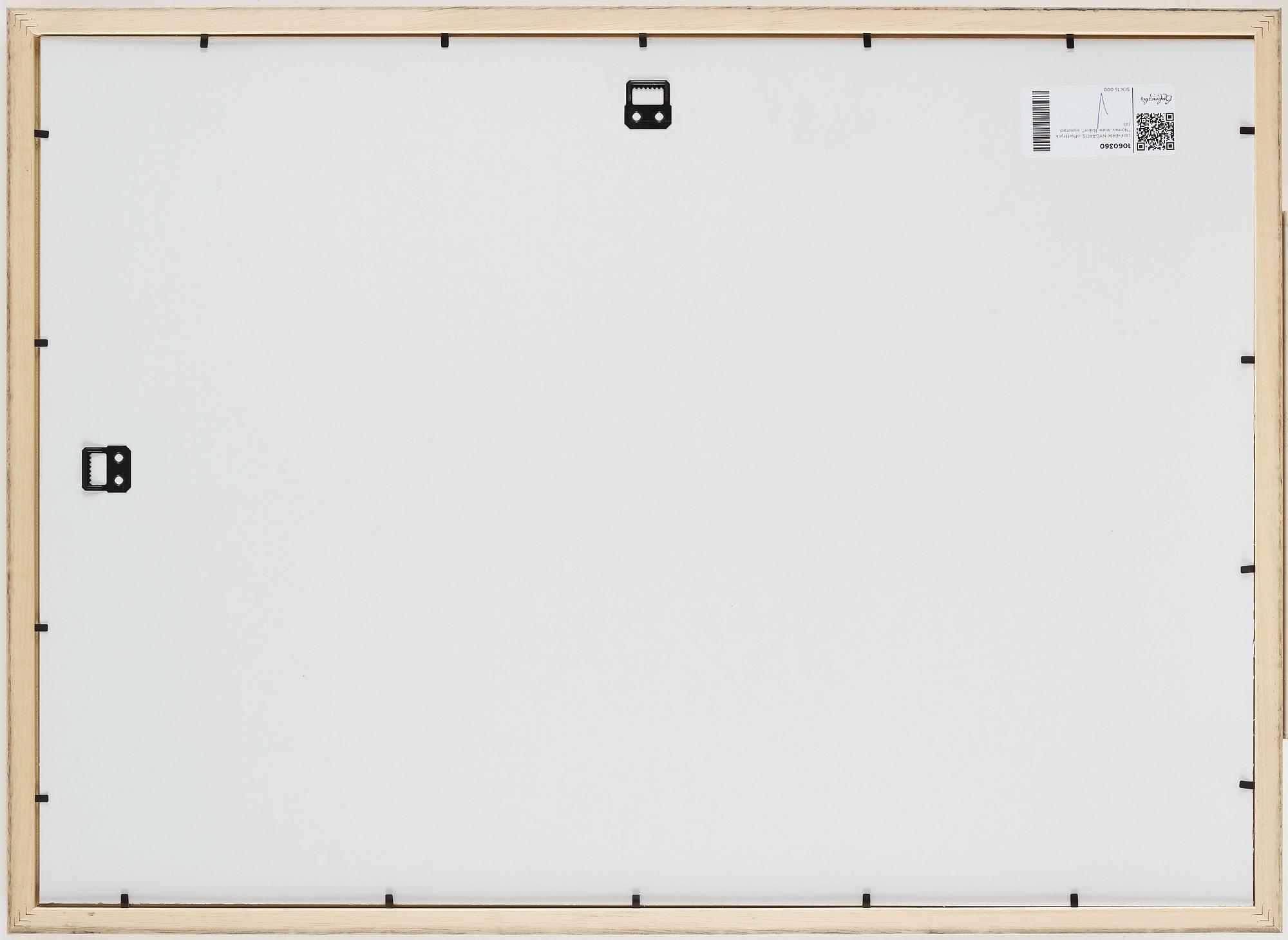 LEIF-ERIK NYGÅRDS, an offset print "Norma Jean Baker", signed.