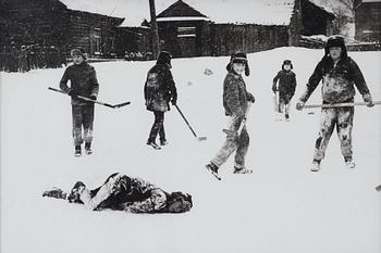 185. Antanas Sutkus, "Ice Hockey, Vilnius, 1962".