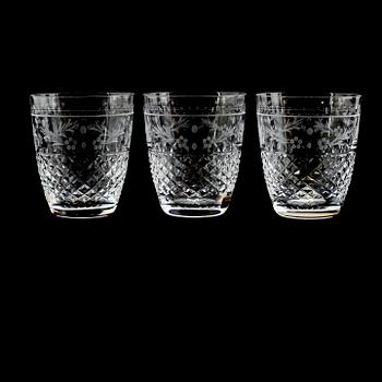 SELTERGLAS, 11 st, "Elvira Madigan", Kosta.