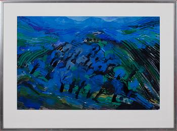 PER GÖRANSSON, gouache, signerad och daterad -89.