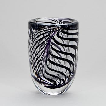 VAS, glas, Hanne Dreutler o Arthur Zirnsack, Studio Åhus, signerad o daterad 1991.