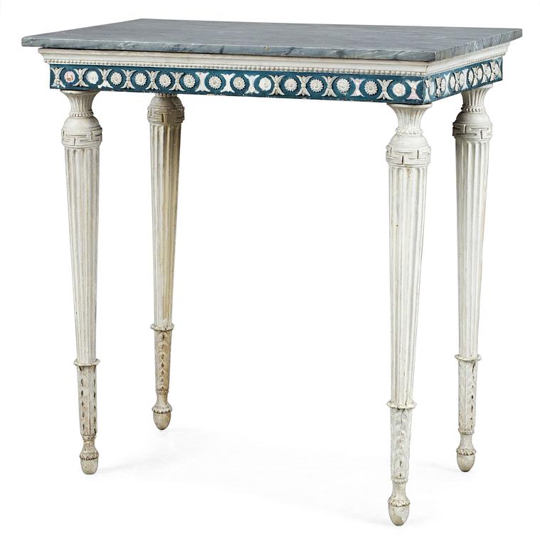 A late Gustavian circa 1800 console table.