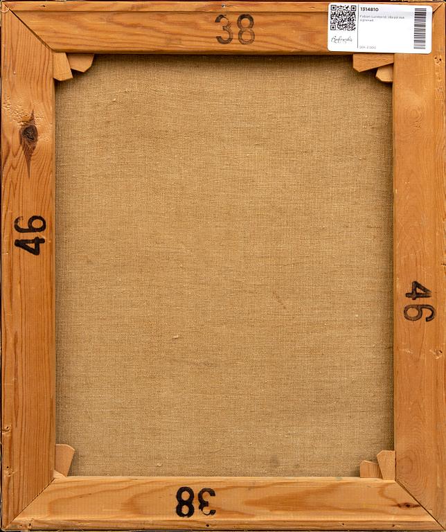 Fabian Lundqvist, oil on canvas signed.