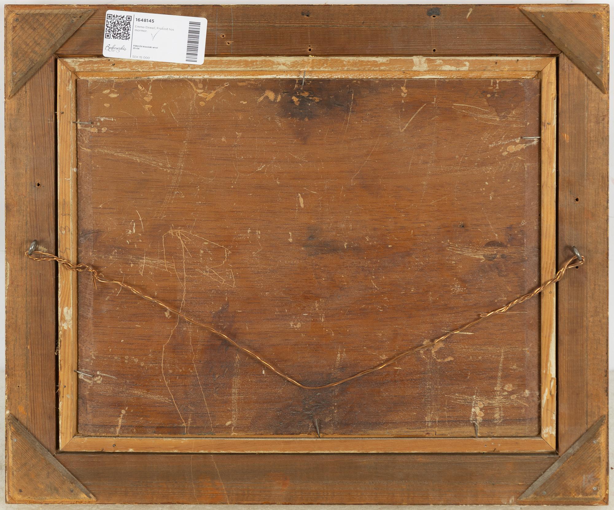 Emma Ekwall, Frukost hos mormor.