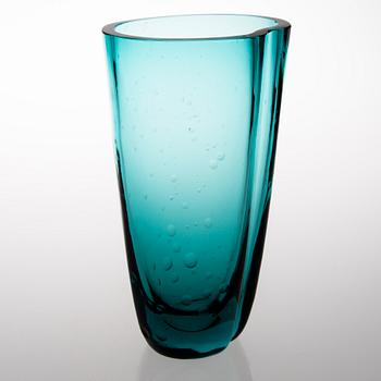 GÖRAN HONGELL, vas, glas, signerad GH 6335 Karhula.