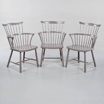 KARMSTOLAR, 3 st, 1900-talets andra hälft.