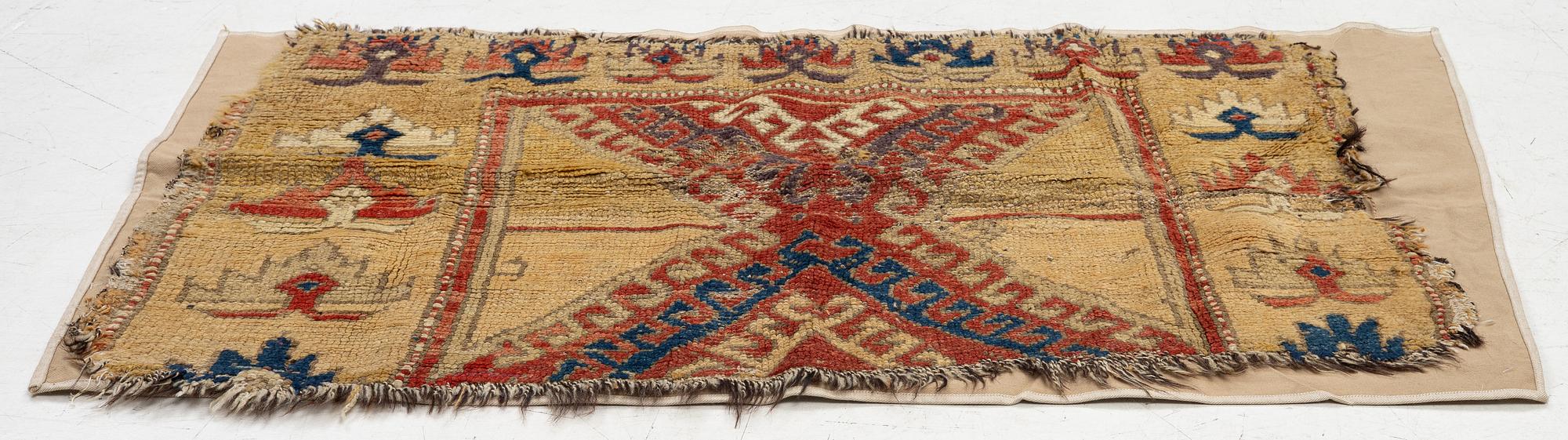 A mid 19th century Cappadocia fragment, c.120 x 76 cm.