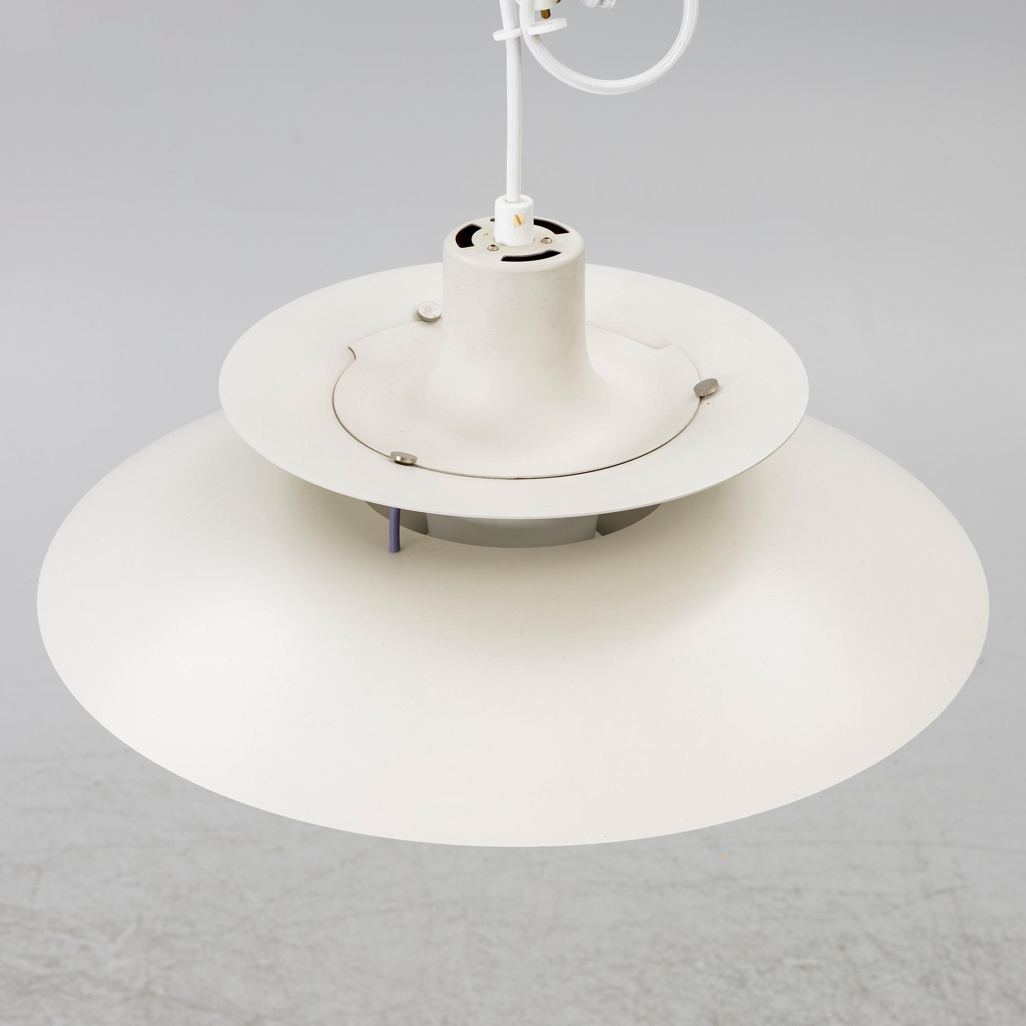 Poul Henningsen, a 'PH-5' ceiling lamp, Louis Poulsen, Denmark.