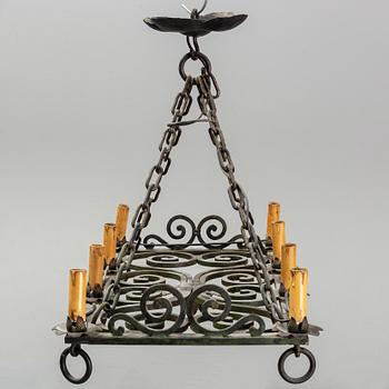 TAKLAMPA, 1900-talets första hälft.