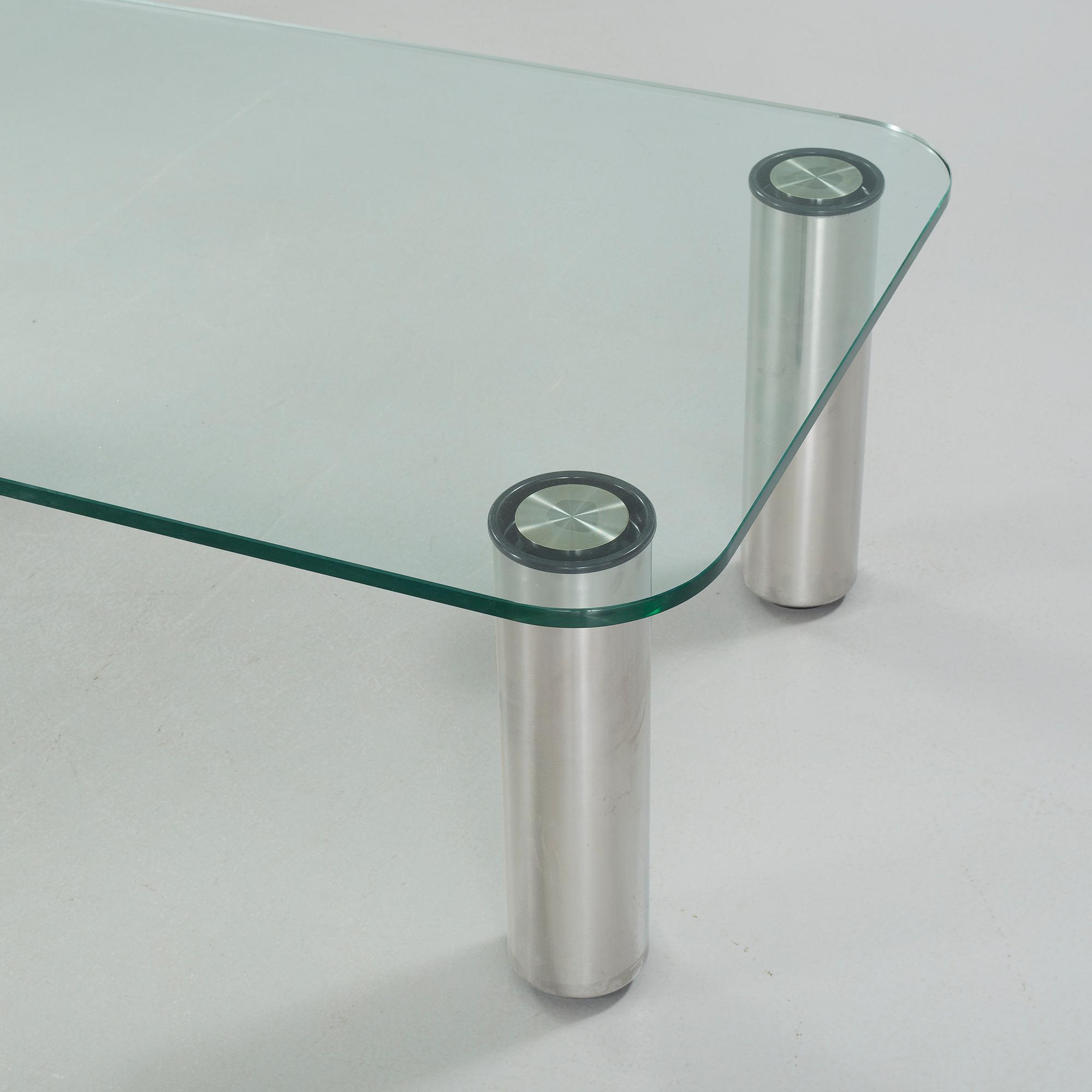 MARCO ZANUSO, 2 soffbord, "Marcuso", för Zanotta, Italien, modell lanserad 1969.