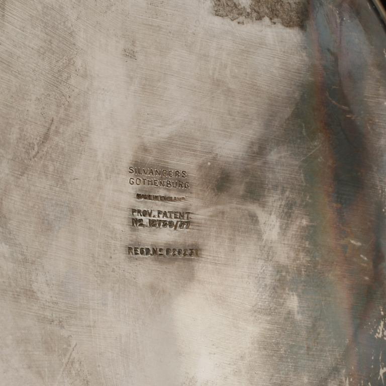 SHAKER, nysilver, England, 1900-talets första hälft.