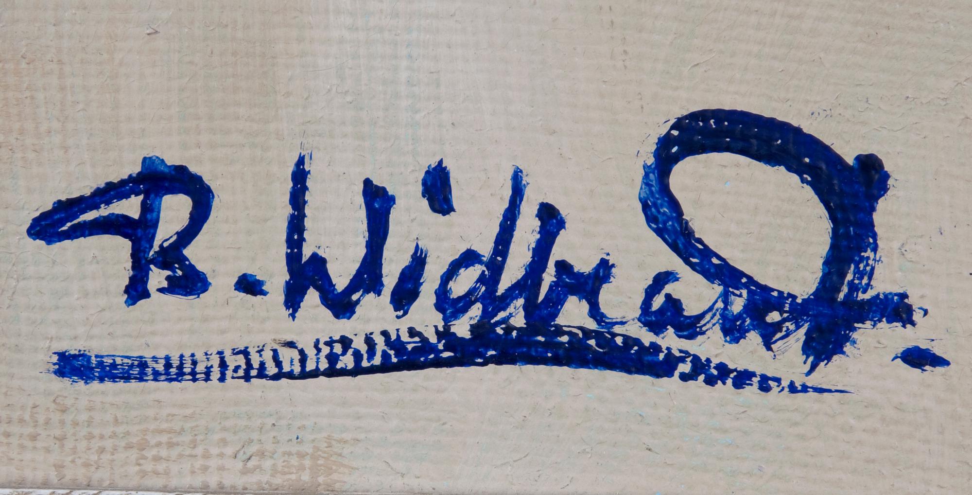 WIDBRANDT, BERTIL, olja på duk. Sign.