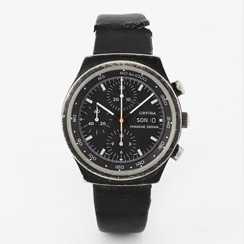 Orfina, Porsche Design, wristwatch, chronograph, 40 mm.