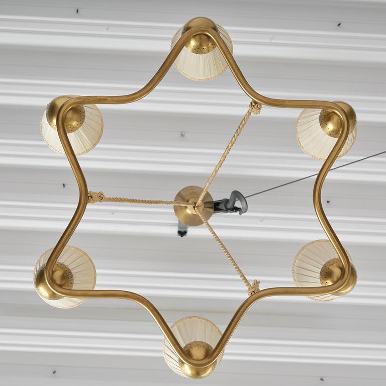 Bergboms, taklampa, Swedish Modern, Malmö, 1950-tal.