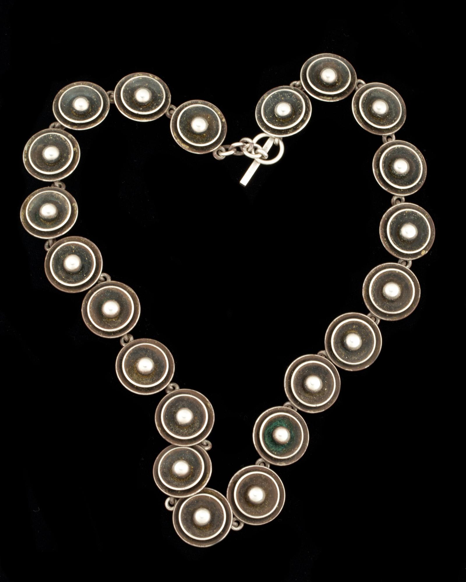 HALSLÄNK, sterlingsilver, NE From, Danmark. Vikt ca 50 g.