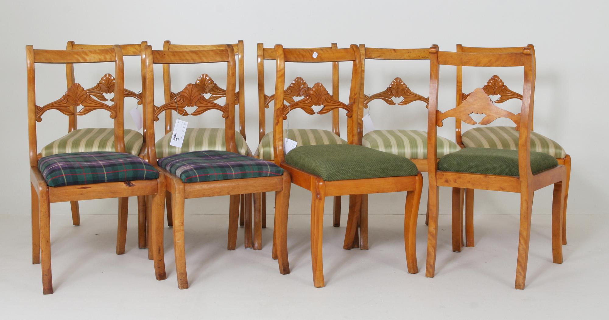 STOLAR, 9 st, senempire, 1800-talets mitt.