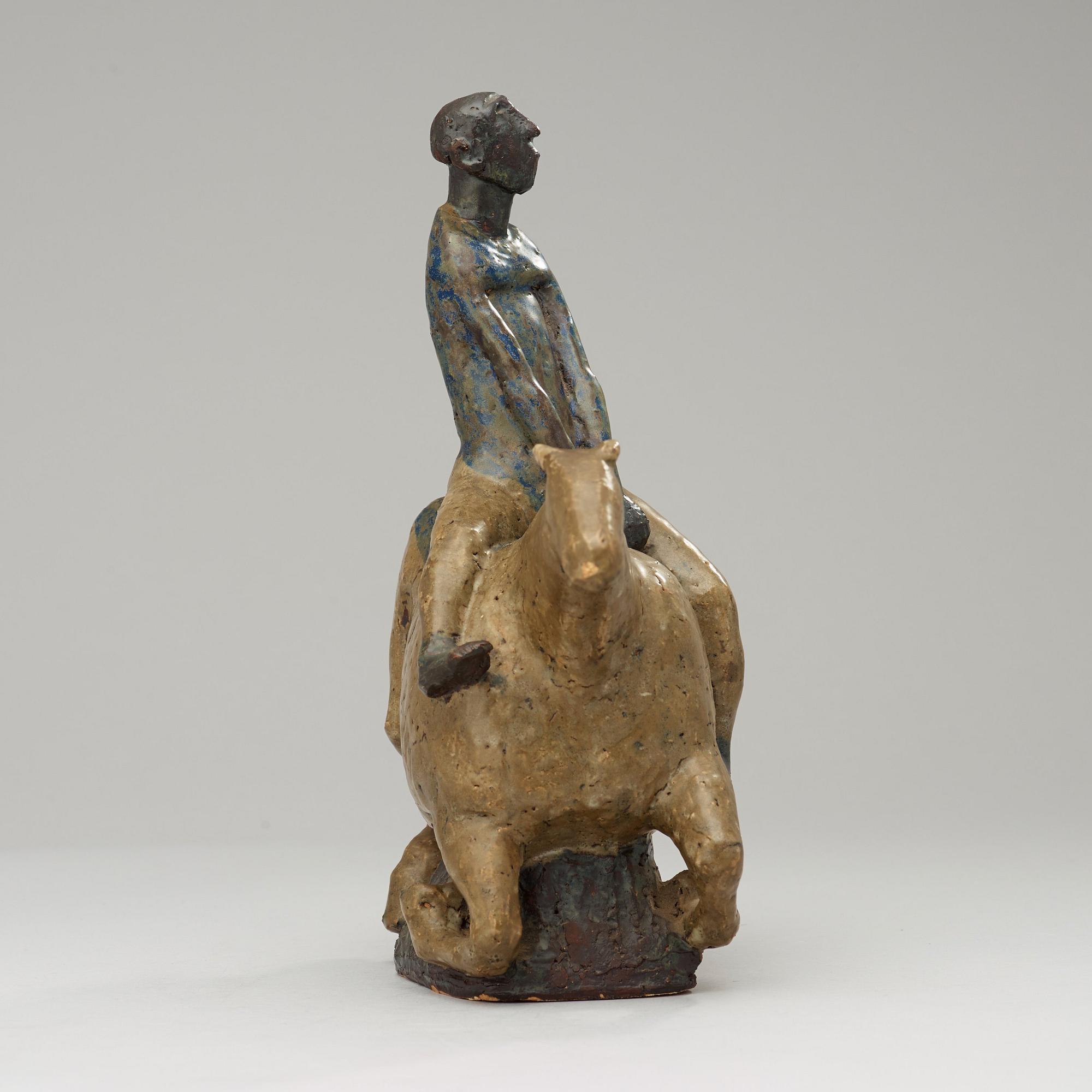 ÅKE HOLM, skulptur, Höganäs 1950-tal.