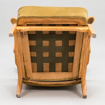 A 1950's armchair, unknown designer model 'Koti 2407' (Home), Asko Finland.