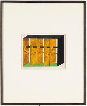 STEN EKLUND, gouache, signerad och daterad 1967.