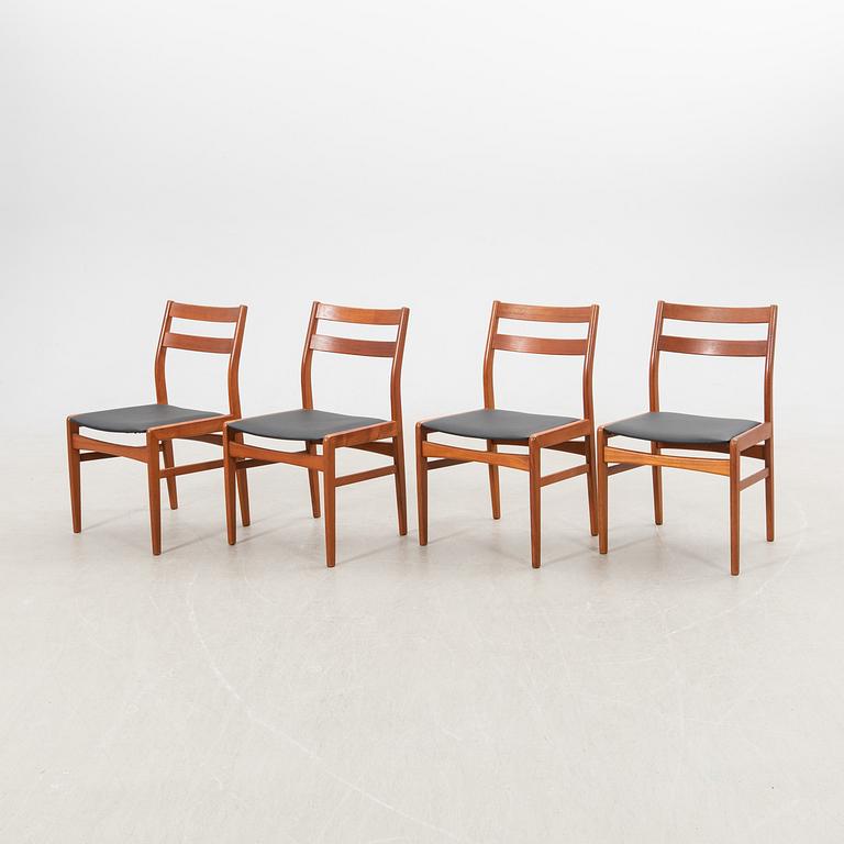 Chairs 4 pcs 1960s/70s.